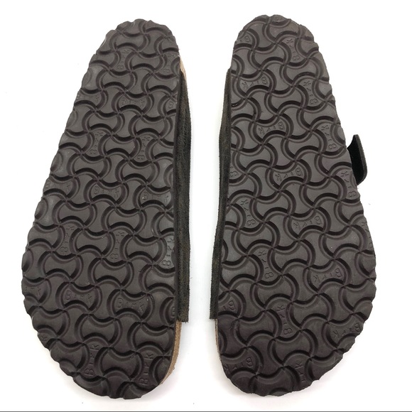 Birkenstock Arizona Suede Leather Sandals Brown 40 - Picture 6 of 7